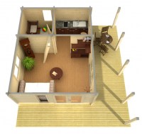 садовый домик 151